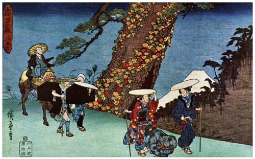 Konami's Bridal Journey, 1836 (1925). Artist: Unknown