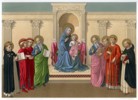 'Madonna delle ombre' ('Madonna of the Shadows'), c1450 (1870). Artist: Franz Kellerhoven