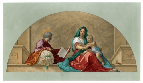 'Madonna del sacco' ('Madonna with the Sack'), 1525 (1870). Artist: Franz Kellerhoven