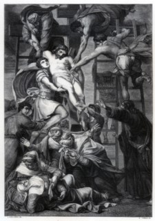 'Descent from the Cross', c1545 (1870).Artist: E Thomas