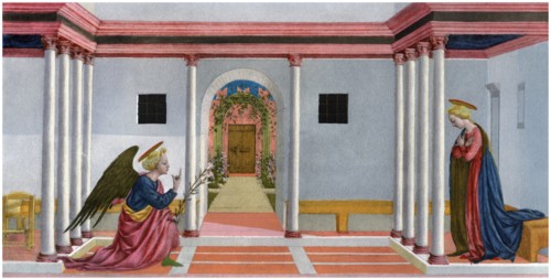 'The Annunciation', c1445, (1958). Artist: Unknown