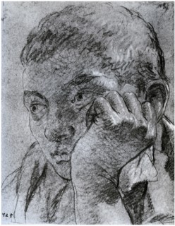 'Head of a Youth', c1750-1753 (1958). Artist: Unknown