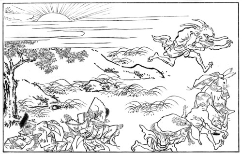 Scene from the Nocturnal Journey of the Demon Legion, 15th century(?) (1886). Artist: Unknown