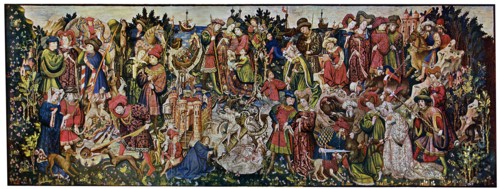 The Chatsworth Hunting Tapestries, first of the series, 1930. Artist: Unknown