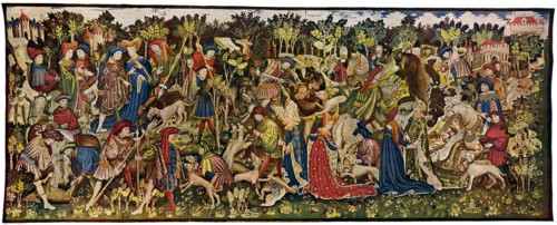 The Chatsworth Hunting Tapestries, second of the series, 1930. Artist: Unknown