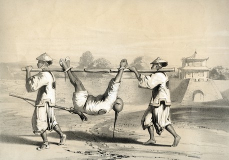 'Sketch from the wall on the morning after the grand attack', China, 19th century.Artist: M & N Hanhart