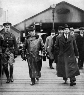 British Prime Minister Herbert Asquith visiting Ireland, 1914 (1951). Artist: Unknown