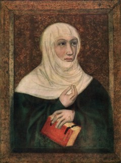 'St Clara', 1365-1367 (1955). Artist: Master Theodoric