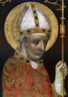 'St Adalbert', detail, after 1370 (1955). Artist: Master Theodoric