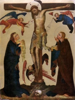 The Vyssi Brod 'Crucifixion', before 1400 (1955). Artist: Master of the Vyssi Brod Altar