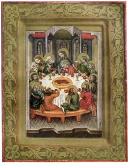 'The Last Supper', after 1420 (1955). Artist: Unknown