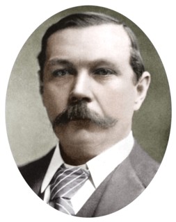 Arthur Conan Doyle, Scottish writer, c1900. Artist: Unknown