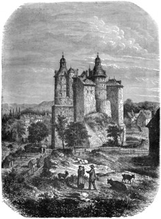 Chateau de Montbeliard (Castle of Montbeliard), France, 1882-1884. Artist: Alexandre de Bar