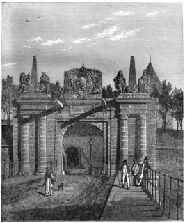 The Gate of Saverne, near Strasbourg, France, 1882-1884. Artist: Levy