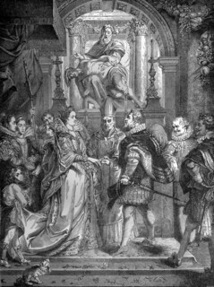 Marriage of Henry IV of France and Marie de' Medici, 17th December 1600 (1882-1884). Artist: C Aplante