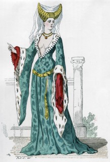 Noblewoman of the time of Charles VI of France, 1380 (1882-1884). Artist: Unknown