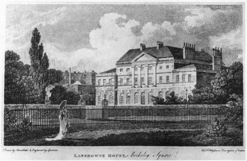 Lansdowne House, Berkeley Square, London, c19th century (1907).Artist: Sparrow
