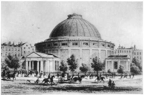 Wyld's Globe, Leicester Square, London, 1851-1862 (1907). Artist: Unknown