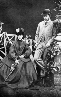 The Prince and Princess of Wales, 19th century (1910). Artist: Unknown