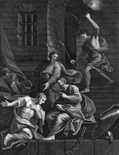 Conversion of the gaoler, 1815. Artist: Unknown