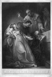 'The Imposture of the Holy Maid of Kent', 16th century (1796). Artist: J Taylor