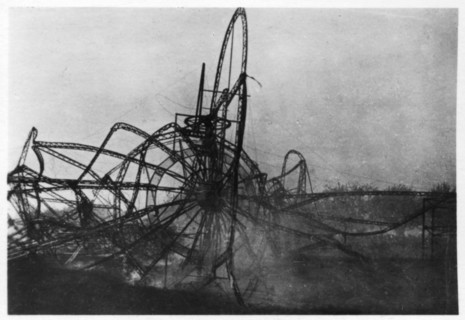 Zeppelin LZ4 after the Echterdingen disaster, Germany, 1908 (1933). Artist: Unknown
