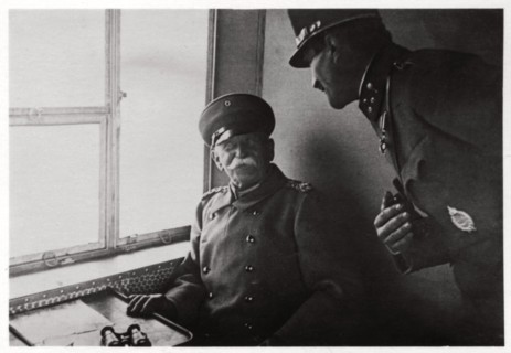 Count Zeppelin and Captain Macher on board Zeppelin L30, 1916 (1933). Artist: Unknown