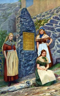 Girls of Strimi Island, Denmark, c1922. Artist: Danish Legation