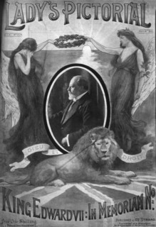 Front cover of Lady's Pictorial, 14th May 1910.Artist: AM Faulkner