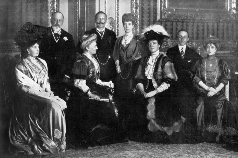 'The Unique and Imperial Royal Gathering at Windsor', 1910. Artist: Unknown