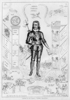 Oliver Cromwell as Christ, c1650s(?).  Creator: Unknown.