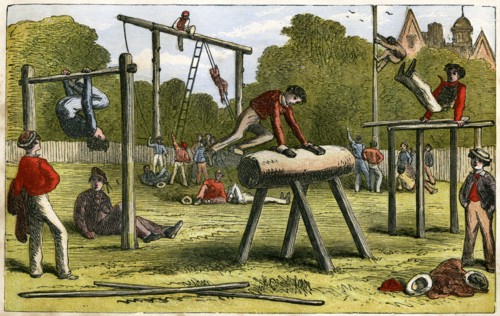 Gymnastics, 19th century(?). Artist: Unknown