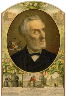 Lord Shaftesbury, British Conservative statesman and philanthropist, late 19th century. Artist: Unknown