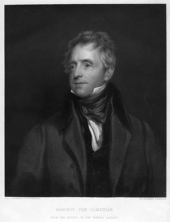 'Fawcett, the Comedian', 1828 (19th century). Artist: WJ Edwards
