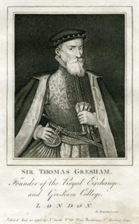 Sir Thomas Gresham, British merchant and financier, 16th century (1793). Artist: Unknown