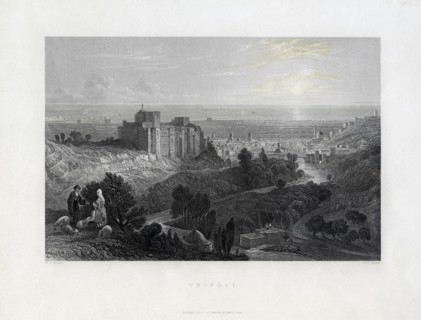 Tripoli, Lebanon, 1836. Artist: JC Varrall
