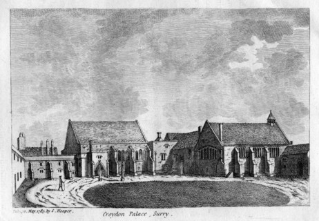 Croydon Palace, Surrey, 1785. Artist: Unknown