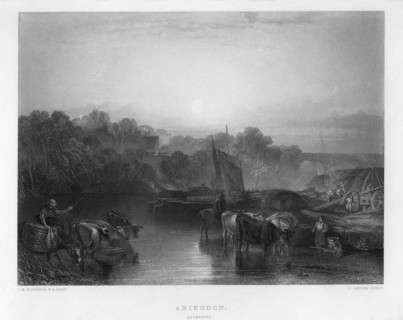 'Abingdon', 19th century.Artist: C Cousen