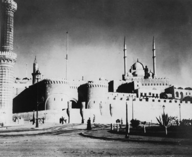 Citadel and Mohammed Ali Mosque, Cairo, Egypt, late 19th or early 20th century. Artist: Unknown