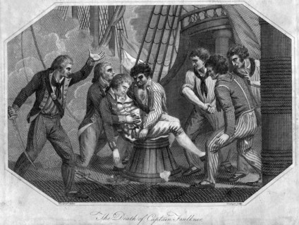 'The Death of Captain Faulkner', 18th century(?). Artist: Grainger
