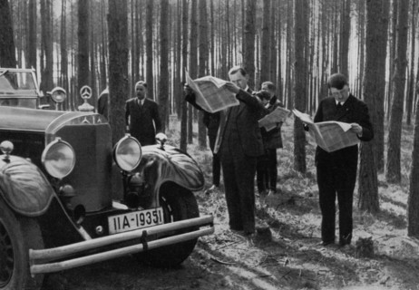 A break in the woods, 1936. Artist: Unknown
