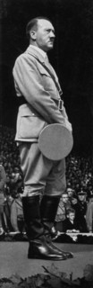 Adolf Hitler at the Nuremberg Rally, Germany, 1935. Artist: Unknown