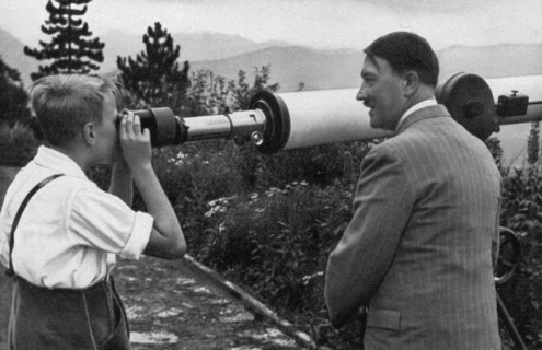 Adolf Hitler at his residence in Obersalzberg, Bavaria, Germany, 1936. Artist: Unknown