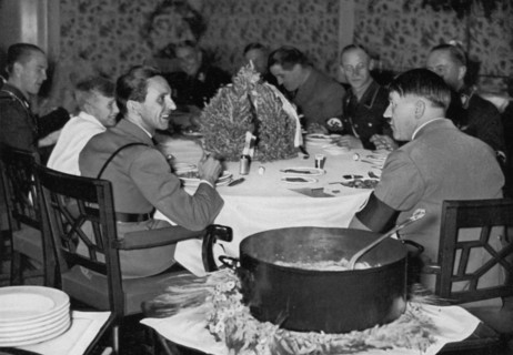 'Stew with the German Chancellor', 1936. Artist: Unknown
