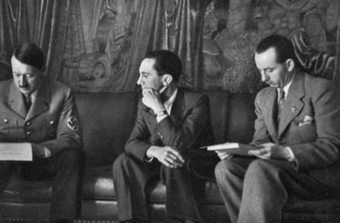 Adolf Hitler in the Reich Chancellery, Berlin, Germany, 1936. Artist: Unknown