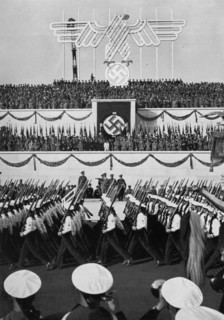 Review of the armed forces, Nuremberg, Germany, 1935. Artist: Unknown