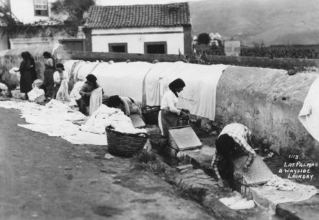 A wayside laundry, Las Palmas, Gran Canaria, Canary Islands, Spain, 20th century. Artist: Unknown