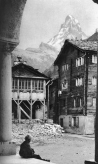 Matterhorn, Zermatt, Switzerland, c1924. Artist: Donald McLeish