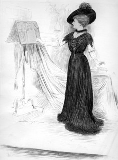 Cecile Sorel, French actress, 1909. Artist: Unknown