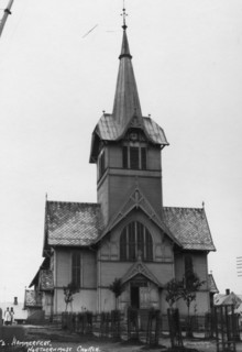 Church, Hammerfest, Finnmark, northern Norway, c1920s-c1930s(?). Artist: Unknown